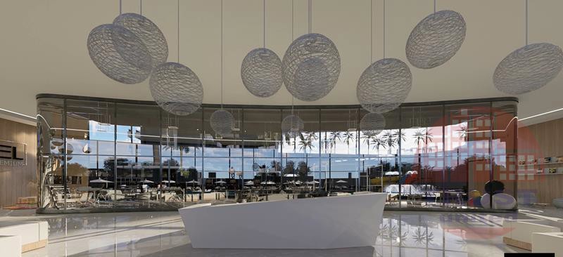 Luxury resort complex in Avsallar, Alanya.