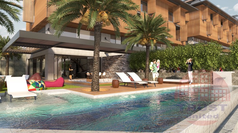 Exclusive boutique residence in Central Alanya