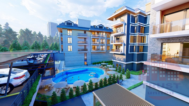 Central Alanya living - sea, sun, and comfort combined