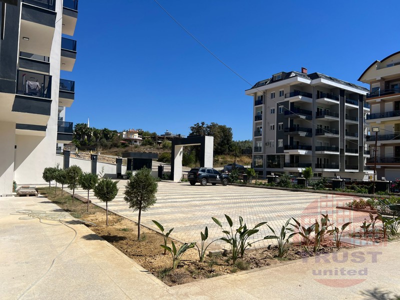 Ready 1+1 apartment in modern residential complex in Avsallar, Alanya