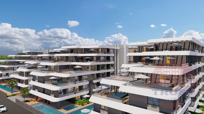 Dream home in gorgeous grand residential complex in Altintash, Antalya