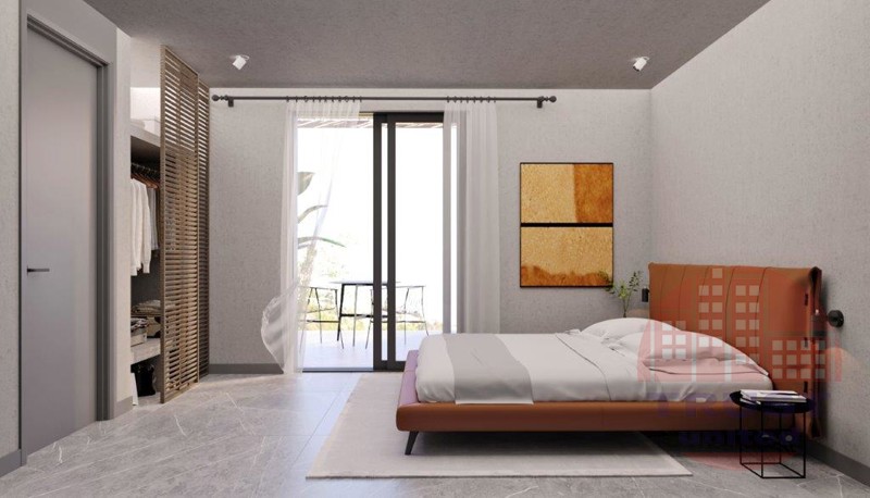 Exclusive villas close to the beach with Turkish citizenship eligibility in Konakli, Alanya