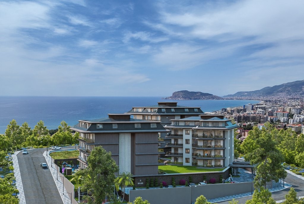 New sea view apartments in Kestel, Alanya