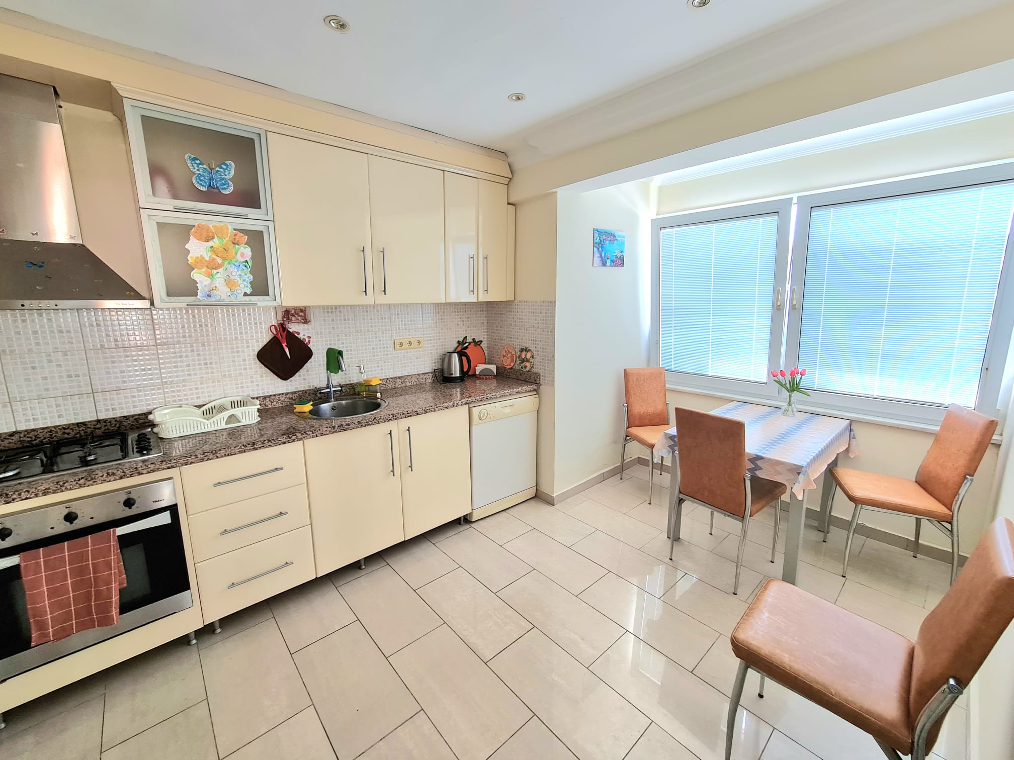 3+1 Duplex apartment in Alanya city center suitable for Citizenship