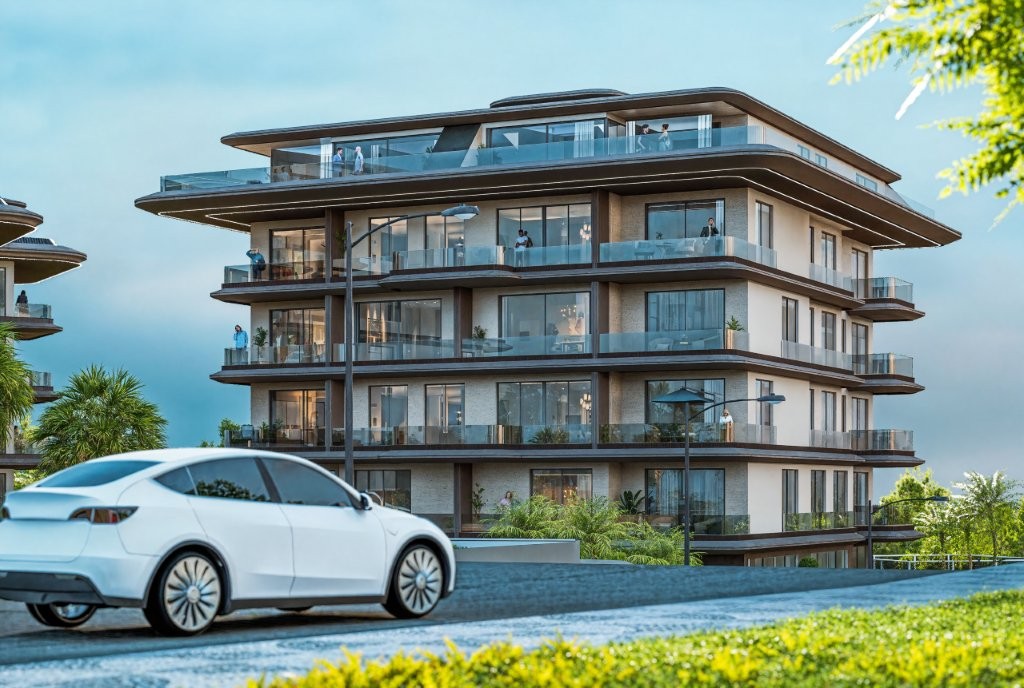 New sea view apartments in Kestel, Alanya