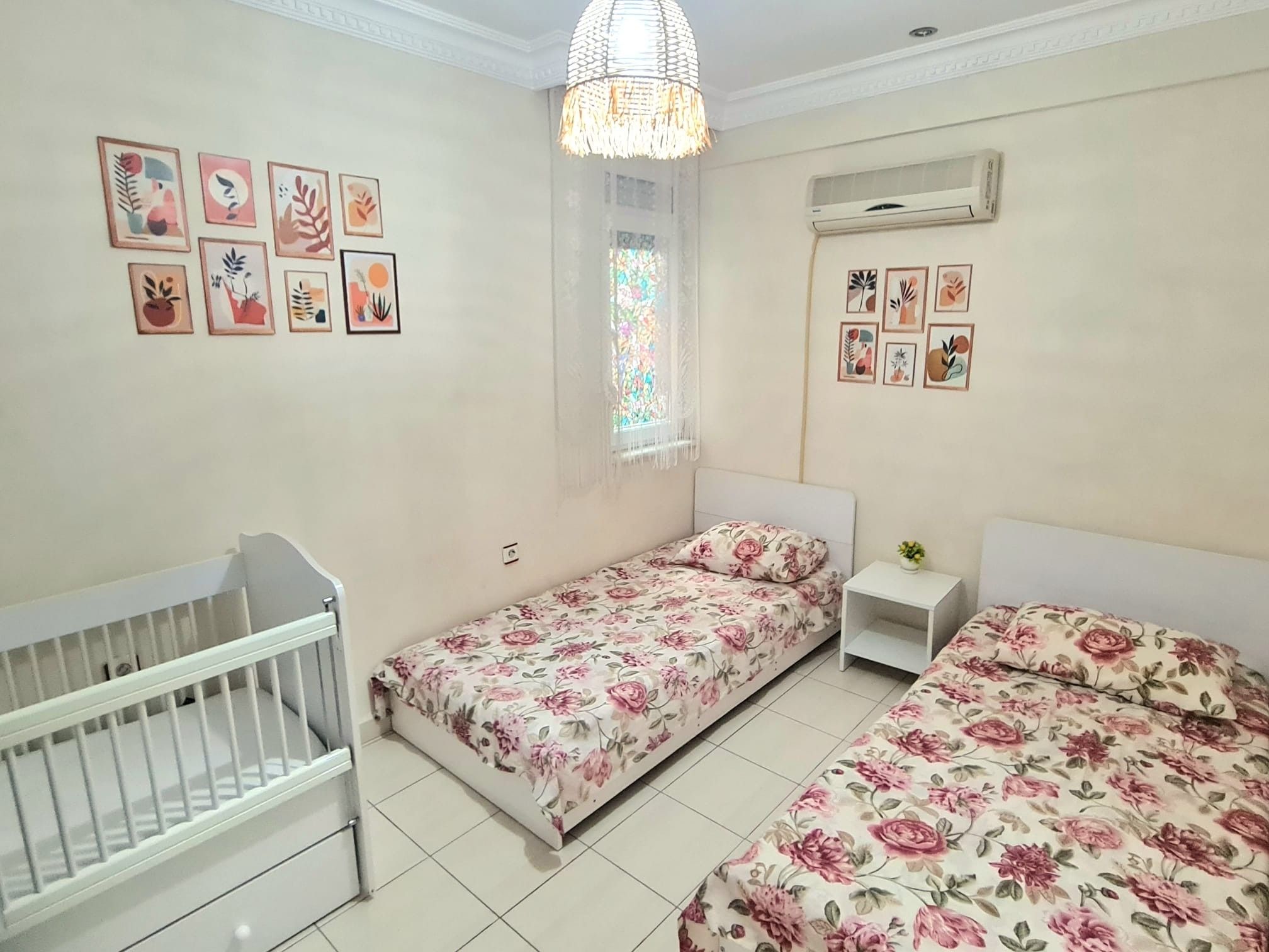 Furnished 2+1 apartment in the heart of Alanya near Cleopatra beach