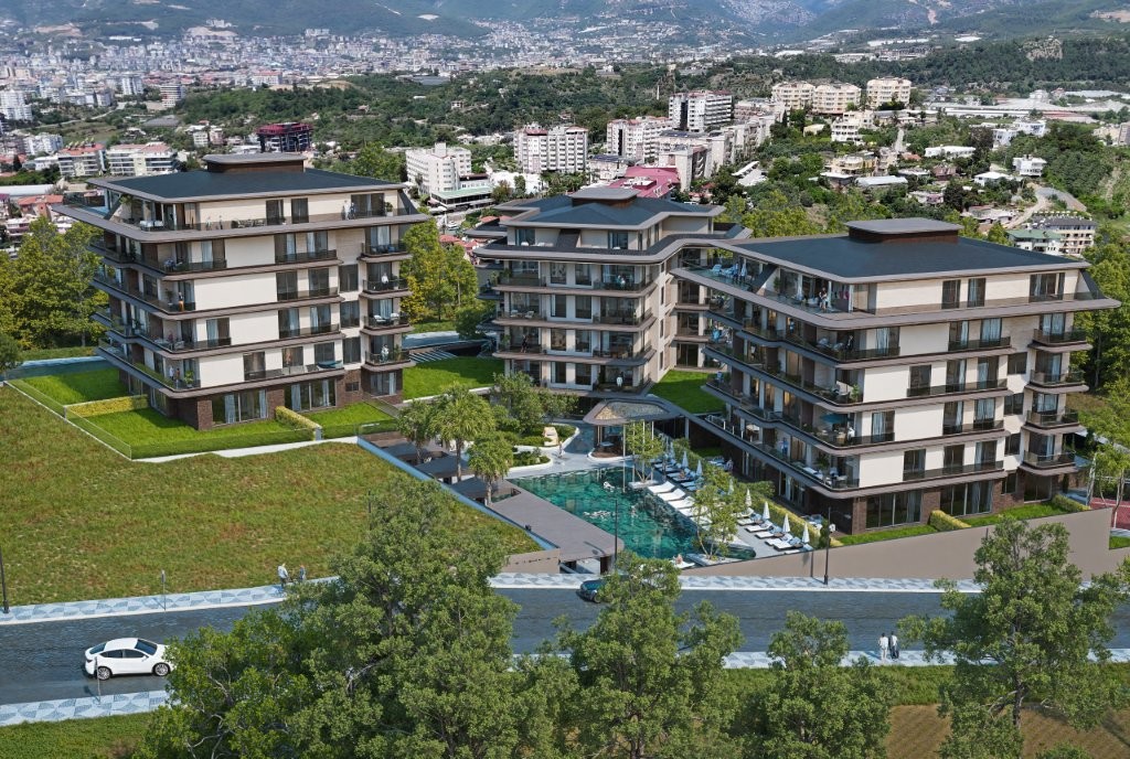 New sea view apartments in Kestel, Alanya