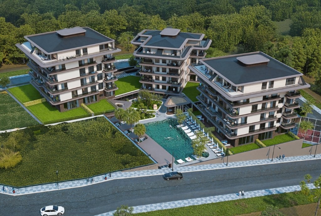 New sea view apartments in Kestel, Alanya