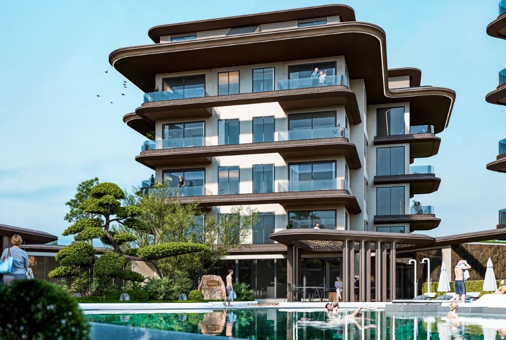 New sea view apartments in Kestel, Alanya
