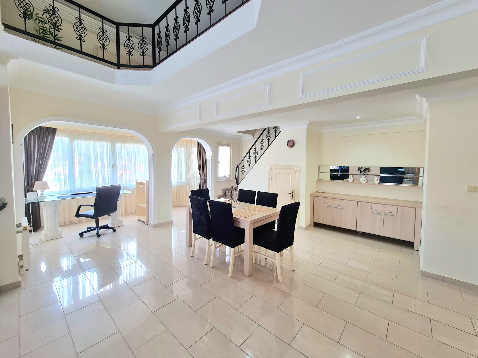3+1 Duplex apartment in Alanya city center suitable for Citizenship