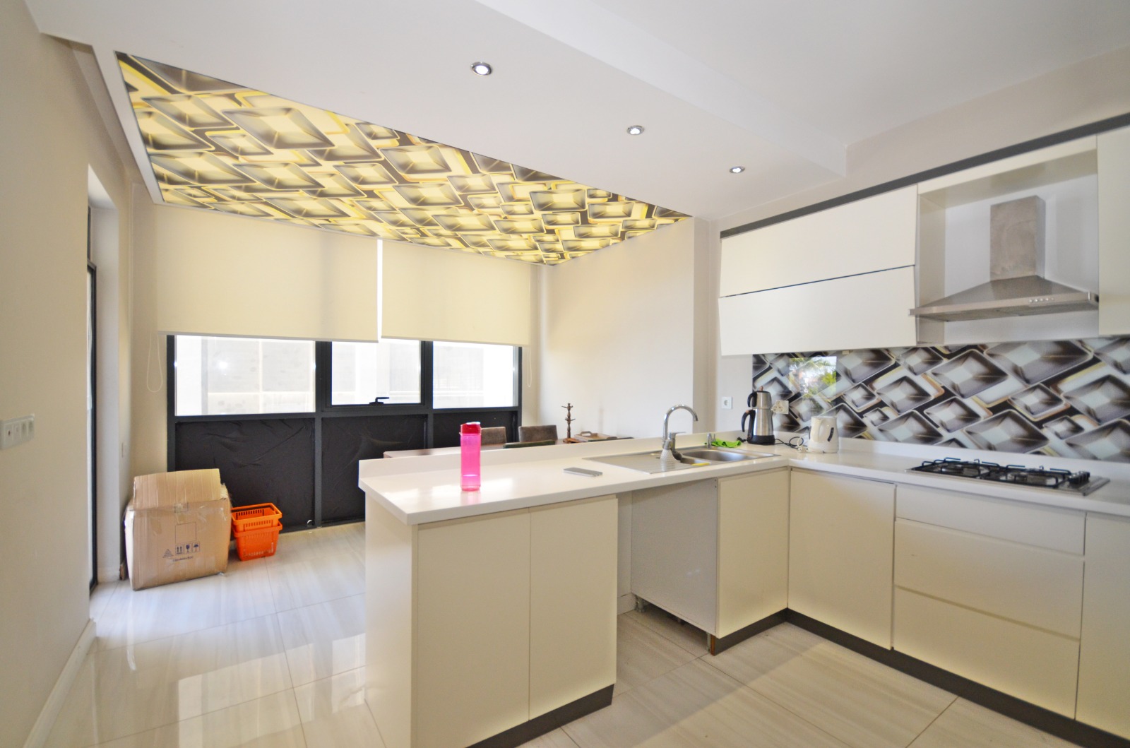 ÇIPLAKLI – KALEŞEHİR 3 RESIDENCE | NENAMJEŠTEN STAN 3+1 SA ODVOJENOM KUHINJOM