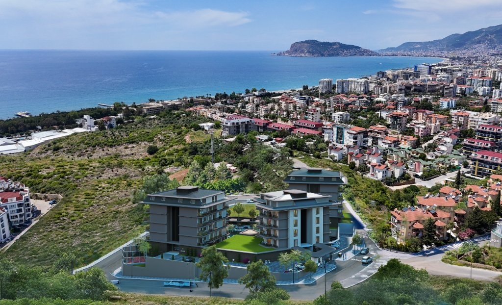 New sea view apartments in Kestel, Alanya